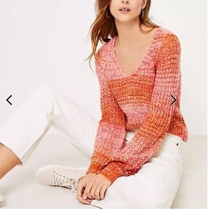 NWT LOFT Spacedye sweater (XS)